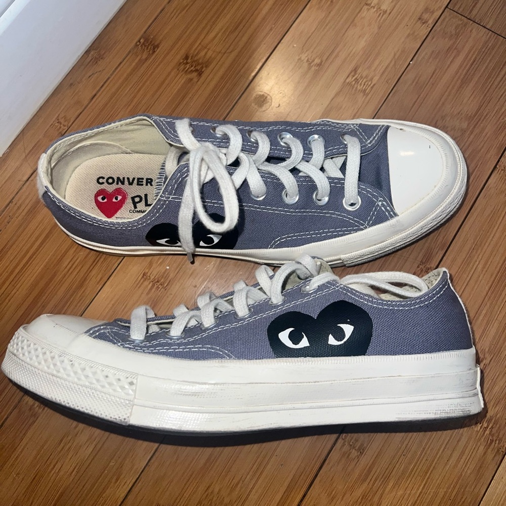 Comme de garçons Converse Gray